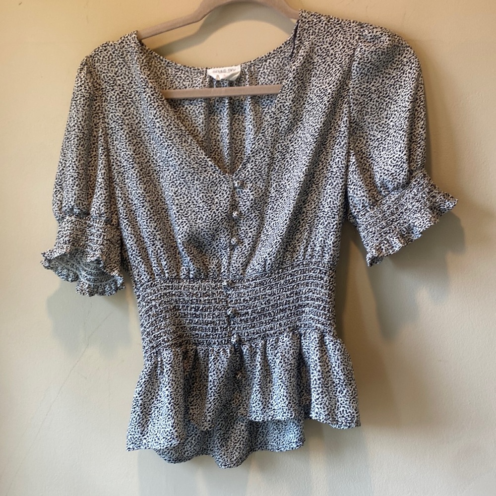 Sienna Sky  Cross Over Top Size small